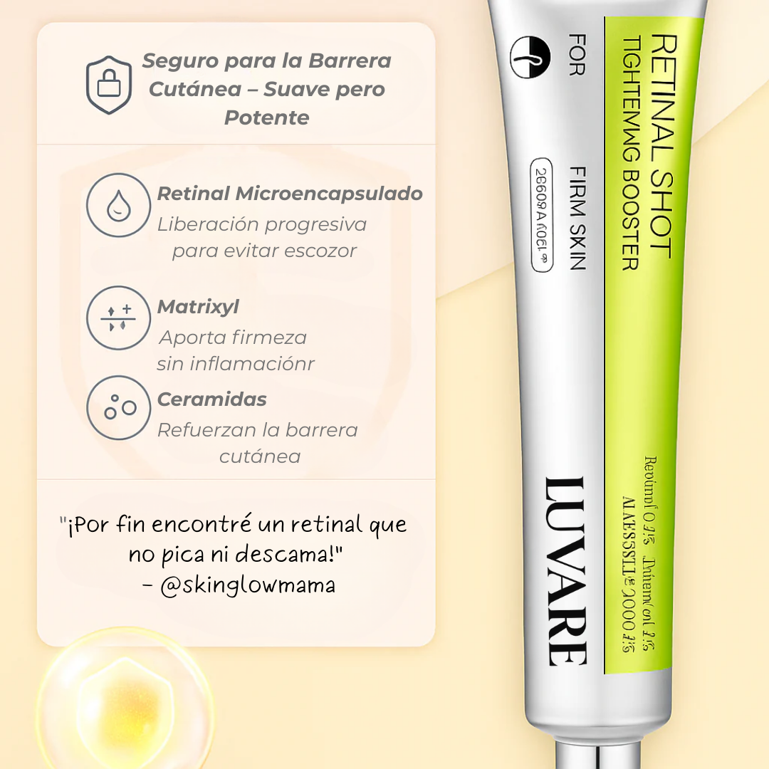 LUVARE™ Sérum Retinal 0.1% Juventud & Anti-Edad
